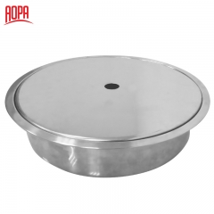 hot pot table induction cooker sinking steel ring