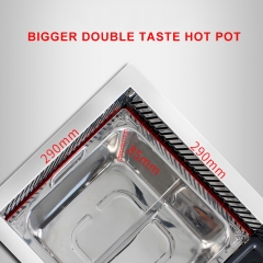 AOPA Korean Smokeless Electric BBQ grill and Hot pot 2 in 1 DT47