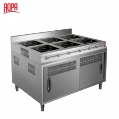 AOPA Electric Commercial Wok Station Induction Cooker 18000W