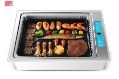 AOPA ETL Cetification Smokeless Korean Electric BBQ Grill